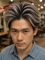 バース 梅田中崎町店(BIRTH)&nbsp;メンズハイライトバレイヤージュメッシュ