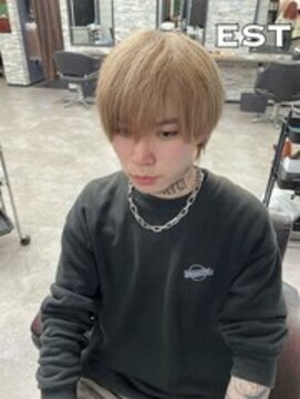 エスト 大阪梅田(EST) 【メンズ】カラー馴染ませカット