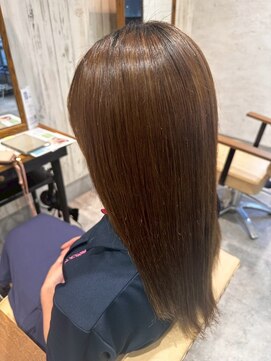 エヌアンドエー 杉戸高野台店(N&A) シンプルなのに圧倒的な存在感◎光に透けるストレートロング