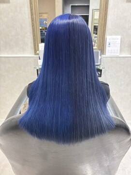 ロア 熊本(LOA) ブルー系ツートーンカラー　10代20代30代40代