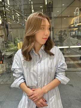 ゼスト フィーノ(ZEST fino) 【平林鼓】髪質改善×まろやかオリーブベージュ