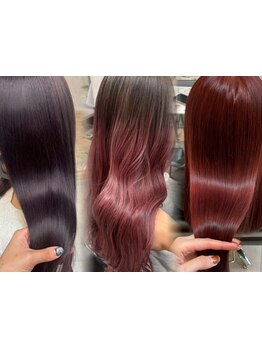 イメチェンはお手頃プライスで叶う♪いつものカット+カラーも、オージュア付きのカラーコースも特別価格★