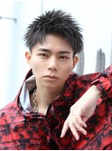 スパイキーソフツイアップバング
