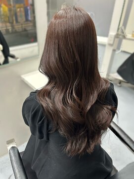 チョコレートベージュ/ブリーチなしwカラー