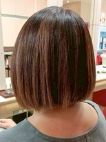 ヘアークリアー 春日部 ミセス 大人かわいいショートボブスタイル