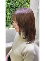 エアー 久留米(AIR)&nbsp;HPB  【久留米】 暗めカラー/前髪カット/顔まわりレイヤーカット