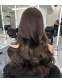 ブリーチなしダブルカラーで作るアッシュブラウン♪10代20代30代
