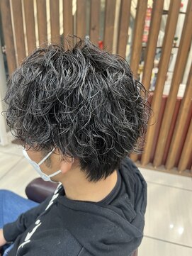 クオリス 上福岡店(QUALIS) 冬メンズマッシュウルフ×サーフカール