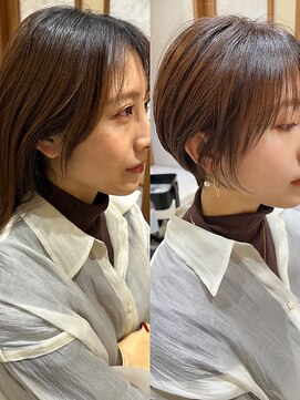 アリエッタ ギンザツー(ARIETTA GINZA2) ビフォーアフター/髪質改善/小顔ショート/レイヤーカット