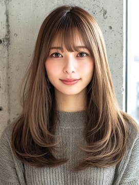 赤れんがアネックス(ANNEX) 似合わせカット顔周りレイヤー20代30代40代くびれヘアパーマ