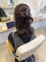 シー(she.)&nbsp;カチモリ　カチモリハーフアップ　ハーフアップ