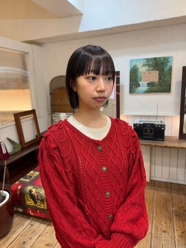 ヨーキィ(Yorki) 切りっぱなしボブ