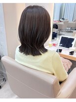 エレノア 渋谷公園通り店(Eleanor)&nbsp;【中澤】ナチュラルくびれレイヤー　ダークグレー