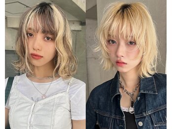 ムード 立川(MHOOD)の写真/髪の状態に合わせ薬剤を選定！透明感のあるカラーやインナーカラーなどトレンド感のあるスタイルに＊[立川]