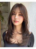 表参道/表参道駅/レイヤーカット/ボブ/ダブルカラー/顔周り