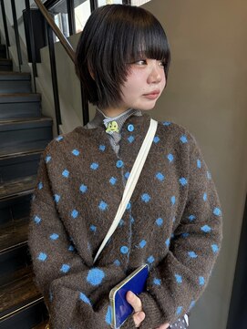 ヘアー アイス ルーチェ(HAIR ICI LUCE) レイヤーボブ/顔まわりカット/レイヤーカット/ボブ/堀場