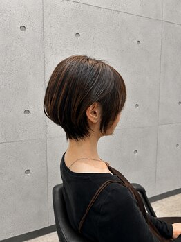 クオルヘアーバイヨリ(QOL hair by yori)の写真/乾かすだけで形になるシルエットづくりで、扱いやすいスタイルに♪トレンドを組み込んだナチュラルさが◎
