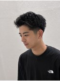 短髪スタイル
