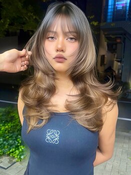 ヌエン 渋谷(NU/EN)の写真/“海外レイヤーカット”で、魅力UP♪顔周りのカットで印象変わる！あなたに似合うスタイルをご提案します◎