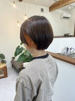 ラピニ(rapini)&nbsp;丸みショートbob × orange