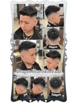 ヘアーファクトリー☆マハロ(Hair Factory☆MAHARO)&nbsp;高校生フェードカット☆ロンポワンスタイル