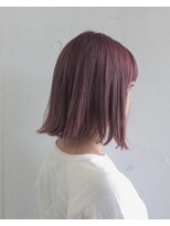 カッツヘアー(KATZHAIR) - - -おフェロな女子に、チェリーレッドボブ - - -