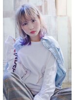 エース (ACE)&nbsp;ACE LA ペールラベンダー×フリンジバング