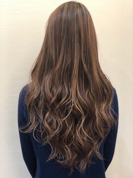 グロー(hair make grow) ロンググレージュ
