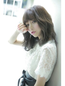 パルフェ ヘアー バイ オーク 九大学研都市(parfait hair byOAK) 【九大学研都市店】巻き髪ミディアム★