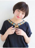斜めバング 似合わせカット