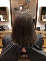 ヘア プロデュース アイモ(Hair Produce Aimo)&nbsp;グレージュで作る落ち着きナチュラルストレート☆