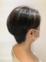 ヘアーアンドスパ フェリーチェ ミチ 野田屋町店(HAIR&SPA felice MICHI) 白髪染め×ハイライト