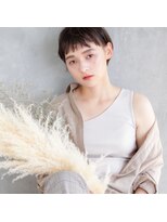 アニータバイガネイシャ(Aujua anita by ganesha)&nbsp;#ワイドバング#艶髪ショート#髪質改善#長浜#ブリーチ