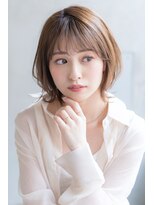 シエナ 渋谷(Siena)&nbsp;siena   ライトベージュ×大人小顔ミディ　渋谷