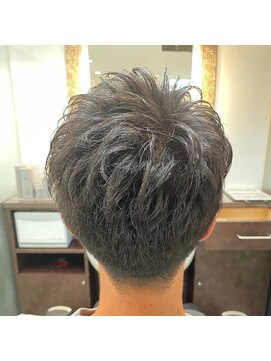 ネクサス 築地店 ツーブロックショート