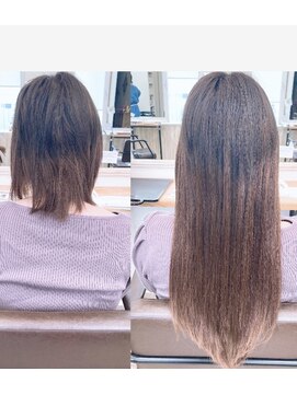 ウィスプヘアー(wisp HAIR) #プルエクステ　#エクステ　#大宮　Before→After