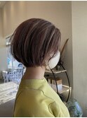 ショートボブ×ハイライト