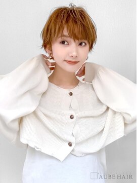 オーブ ヘアー エリス 五日市店(AUBE HAIR ellis) 20代・30代_丸みショートボブ