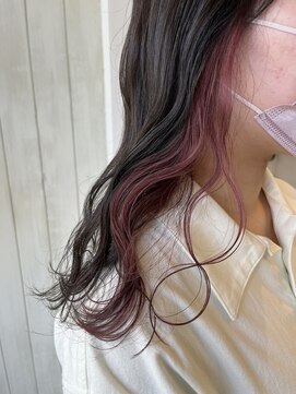 ボルデヘアー 亀有(Borde HAIR) ピーチインナー【Anna】ボルデ亀有美容室