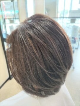 エイチ エアー ダヴ H air DAV調布北口 白髪ぼかしハイライト1回目