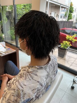 ヘアーアンドエステ ハラダ 滝ノ水店(Hair&Esthe Harada) ツイスパウルフ