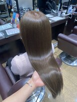 ゼスト フィーノ(ZEST fino)&nbsp;【ZEST立川 橋本姫奈】オリーブベージュ×髪質改善