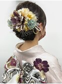 成人式ヘアセット