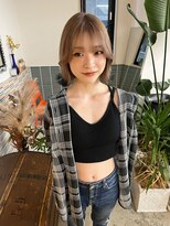 クペウ(cope'u)&nbsp;milktea × 裾カラー