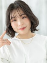 ドクターズサロン LAB 小山店 くせ毛風エアリー黒髪大人ナチュラルミディj小山20代30代40代