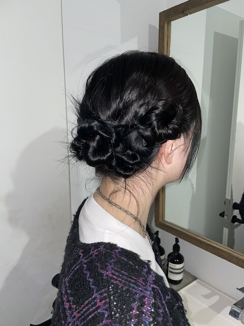 ねじねじアレンジ