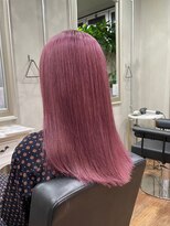 ヘアプレイスソル (HAIR PLACE SoL)&nbsp;艶髪ストレート/チェリーピンク