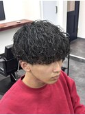 メンズ 波巻きパーマ 【RANDY】
