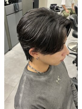 ハイプ 名古屋栄(HYPE) センターパートウルフ×ニュアンスパーマ