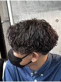 波巻きパーマ［相模大野/町田/メンズ］